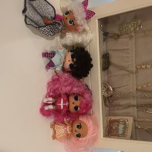 L.O.L. Surprise! Pink and Black Dolls & Accessories Set